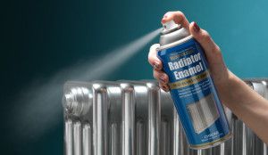 Aerosolna barva za radiatorje