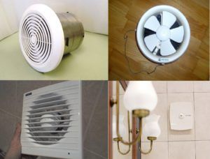 Domači izpušni ventilatorji